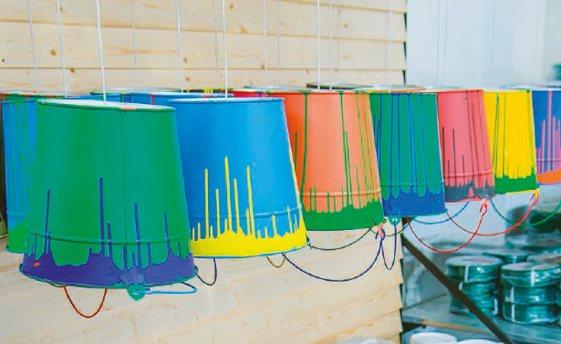 Цветовые сочетания ограничиваются только фантазией