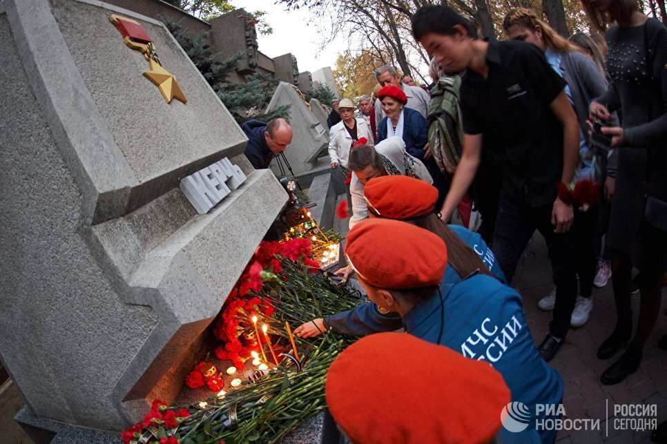 Трагедия в Керчи. Фото: РИА Новости