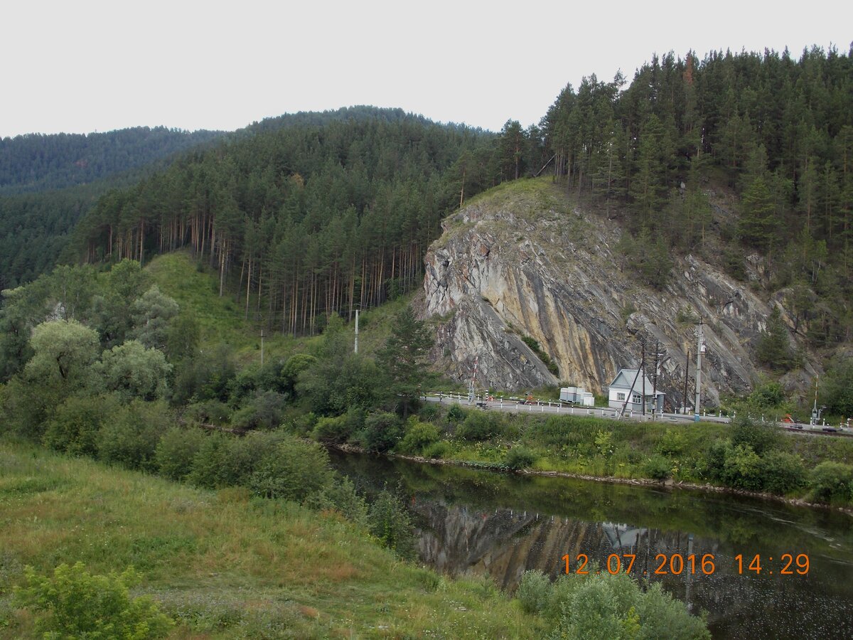 Река Юрюзань в Башкирии