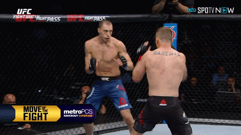 Нокаут Justin Gaethje vs. James Vick