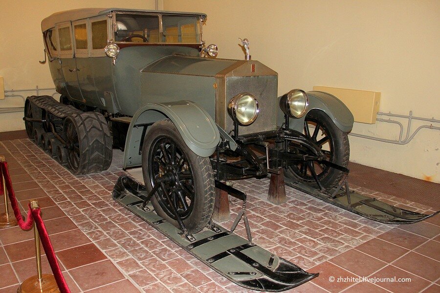Полугусеничный Rolls Royce Silver Ghost