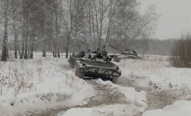 БМП-2М с боевым модулем "Бережок" на учениях. Фото: paralay.iboards.ru