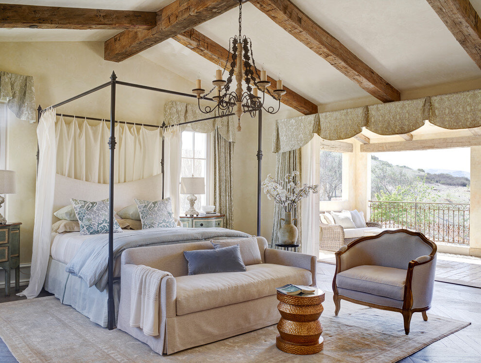 Дизайн итальянской спальни в классическом стиле
