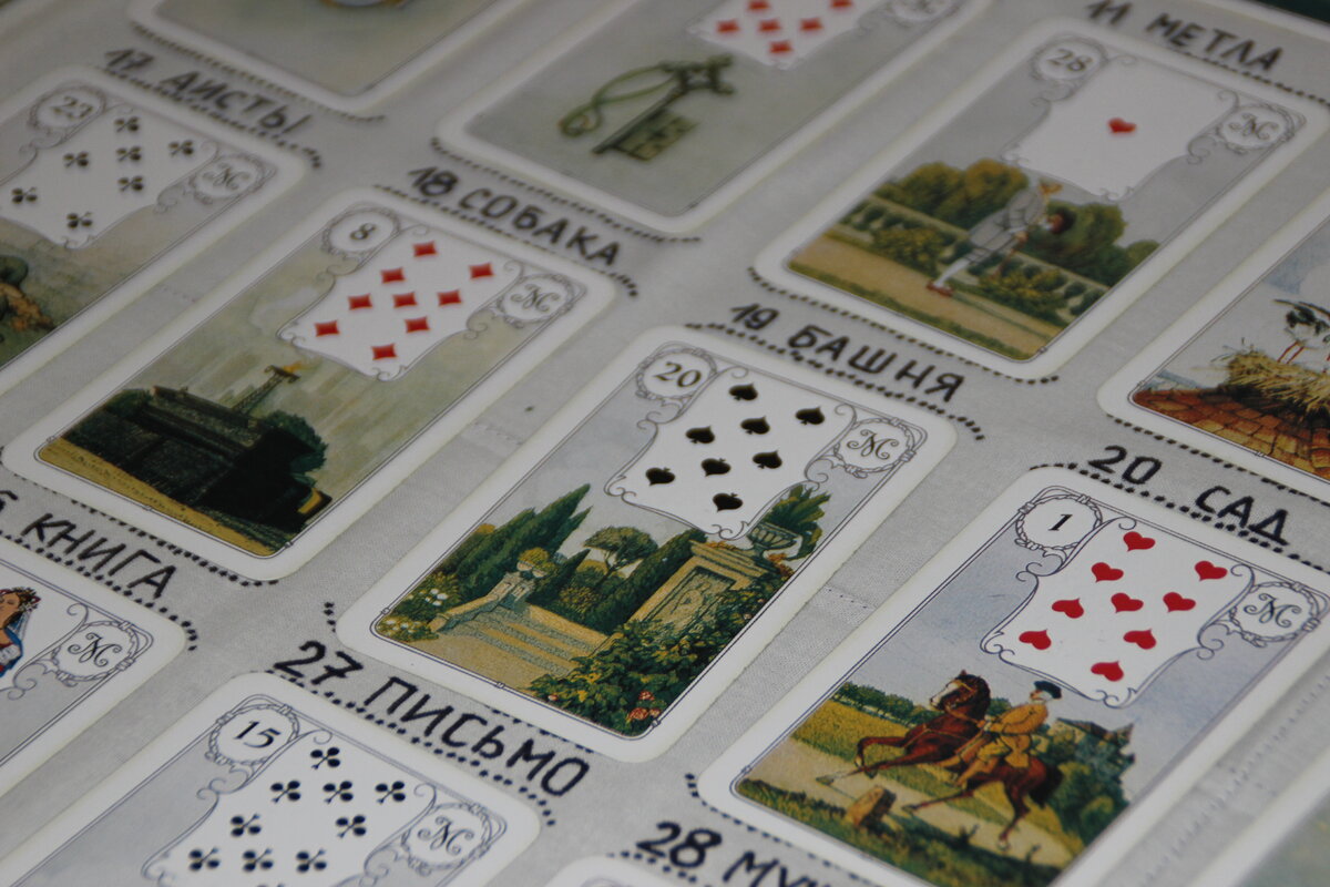 Моя любимая колода Ленорман Blue Owl Lenormand