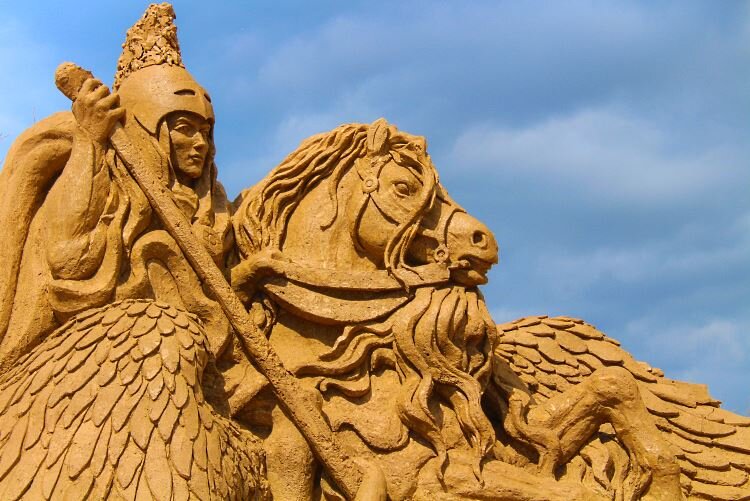фестиваль песчаных скульптур - SANDland