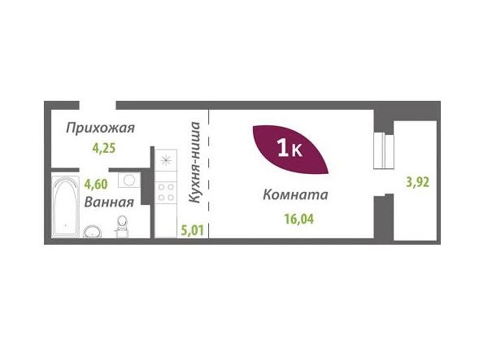 Планировка на сайте застройщика