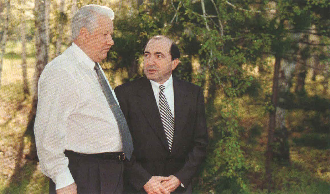 Ельцин и Березовский. Фото из свободных источников.