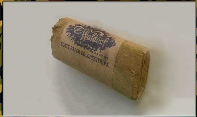 Туалетная бумага как часть сухпайка американского солдата Второй мировой (12 листов)