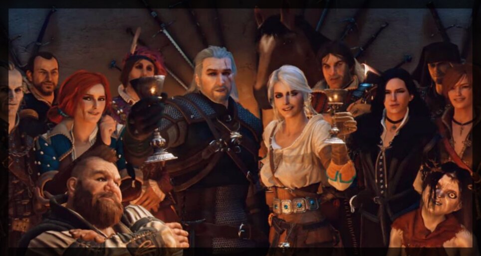 Фото из игры "The Witcher 3"