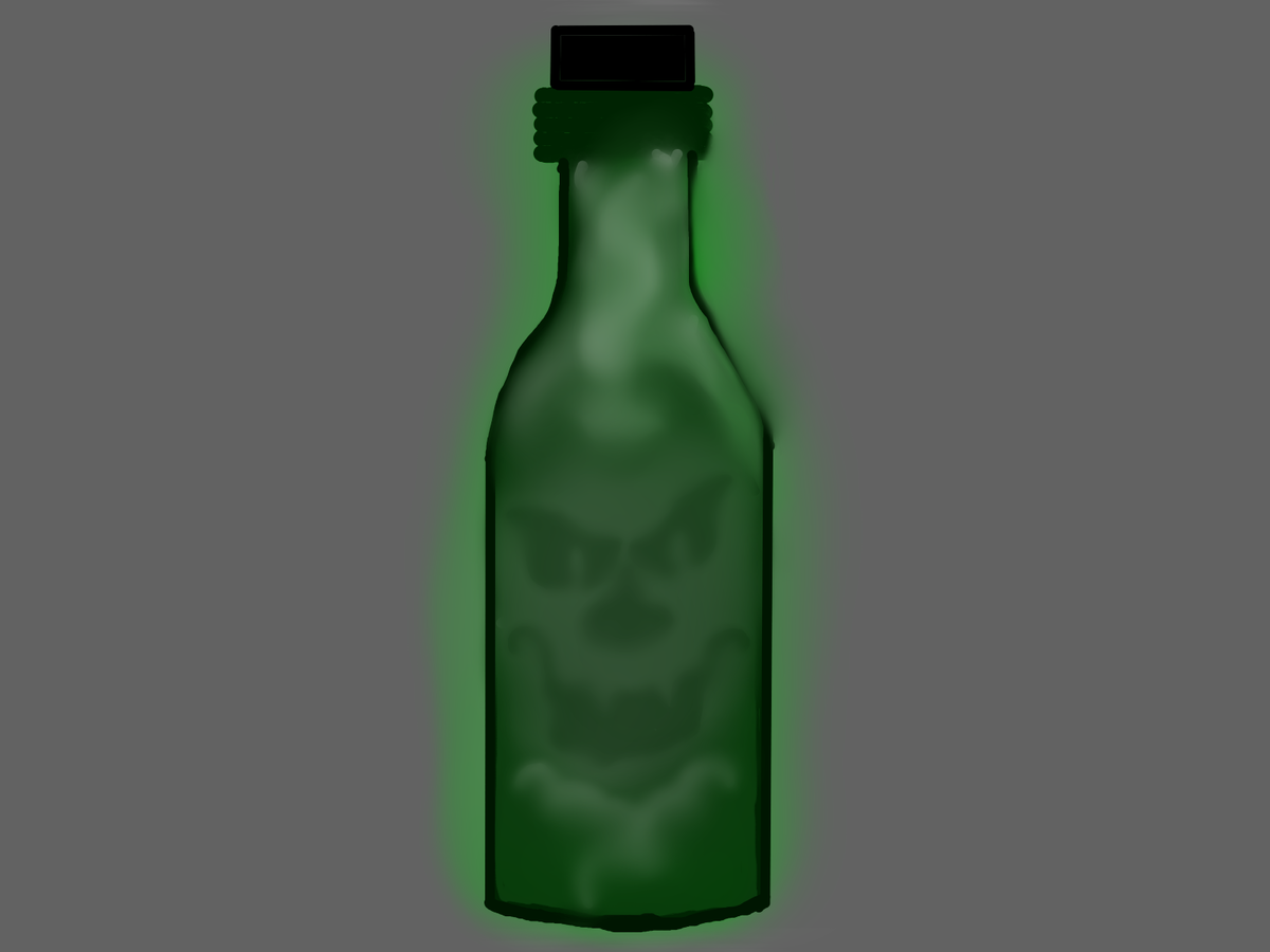 Сатанинская бутылка, она же бутылка дьявола