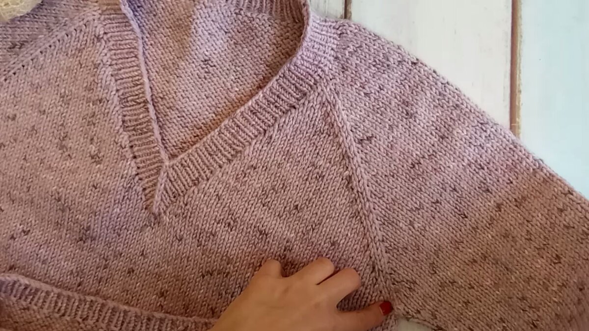 Мастер класс Женский пуловер спицами подходит для начинающих | Lady  knits/Вяжем в удовольствие! Сенькина Татьяна | Дзен