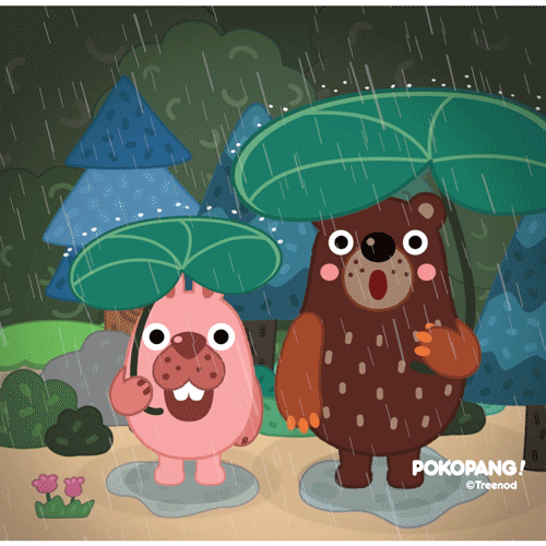 Happy Get Wet GIF By POKOPANG
