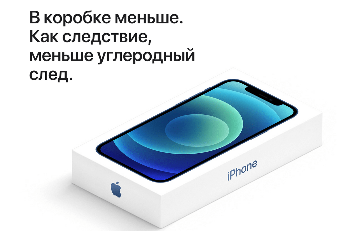 Новая коробка iPhone