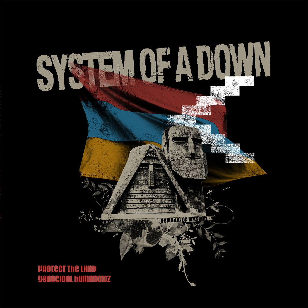Обложка нового сингла System of a Down.