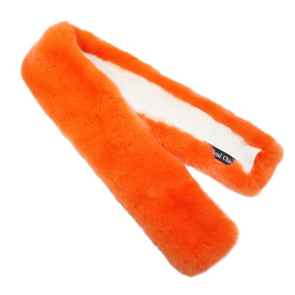 Оранжевая муфта 35х8 см