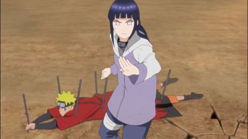 То на что способна Хината ради Наруто