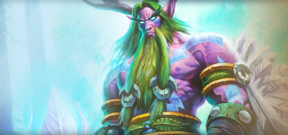 Малфурион Ярость Бури - прототип друида в Hearthstone