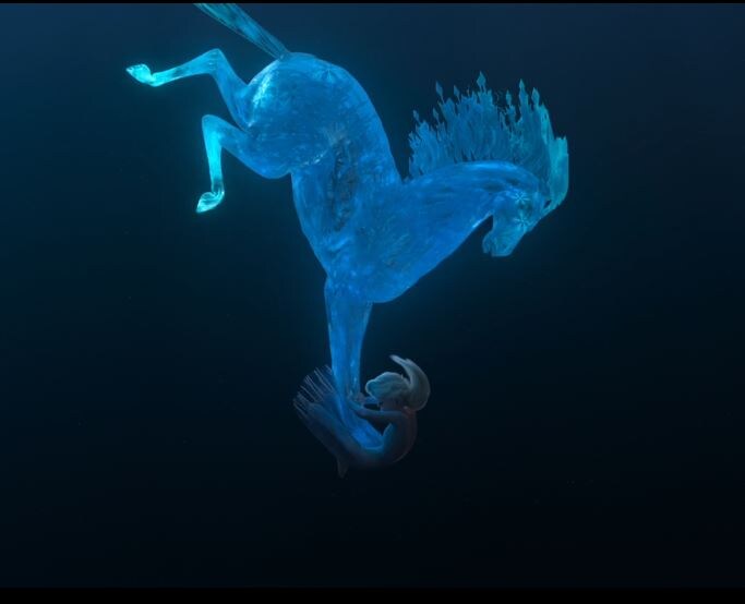 Стоп-кадр "Холодное сердце 2" Disney. Дух воды