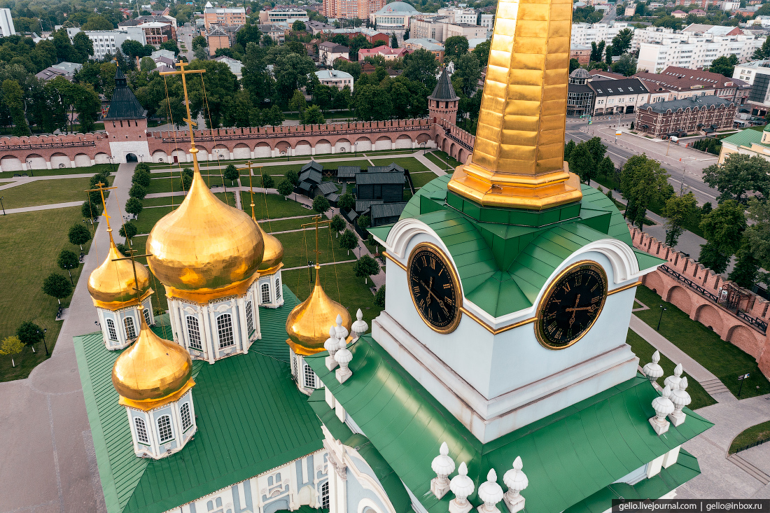 Тула с высоты: город-крепость с самоварами и пряниками. | Gelio | Слава  Степанов | Дзен