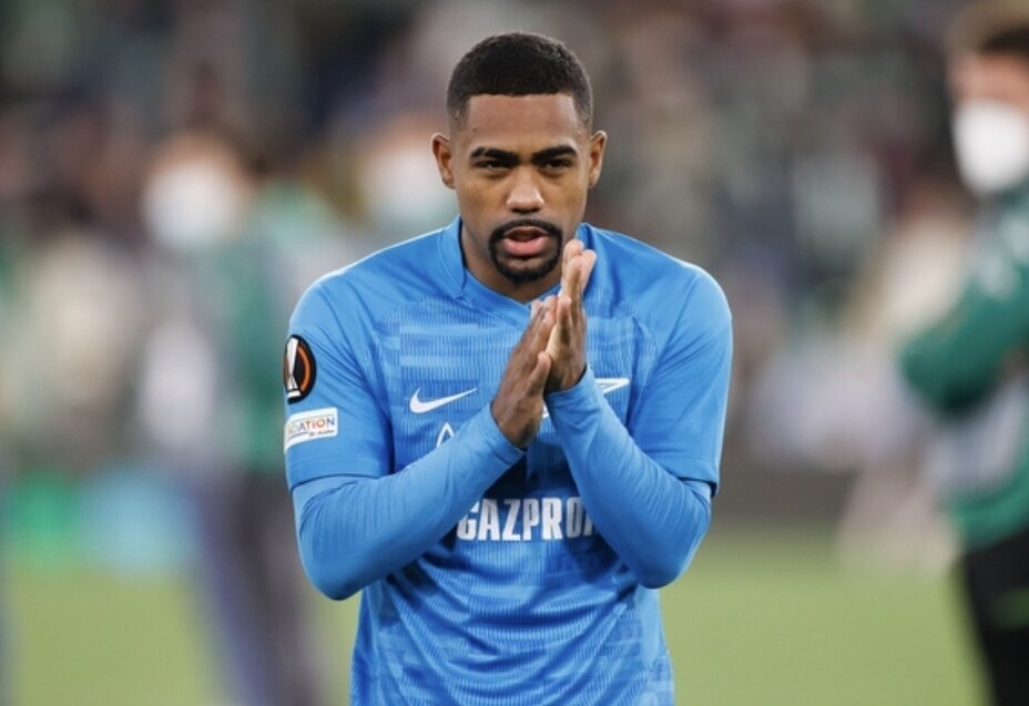 Малком перед матчем с "Бетисом". Фото fc-zenit.ru