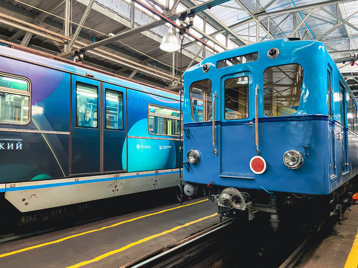 Как выглядит депо в метро
