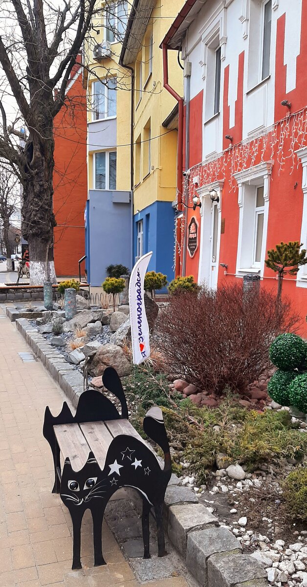 Скамейка в г. Зеленоградск 
