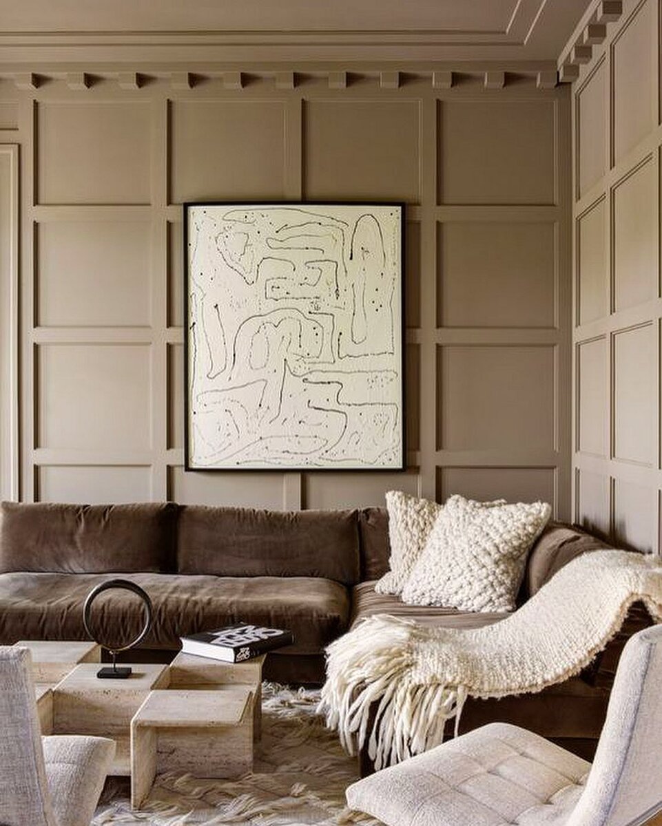 Цвет потолков в цвет стен