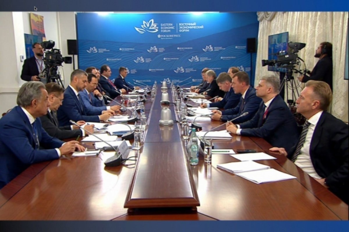    Михаил Дегтярев представил мастер-план Хабаровска Владимиру Путину на ВЭФ