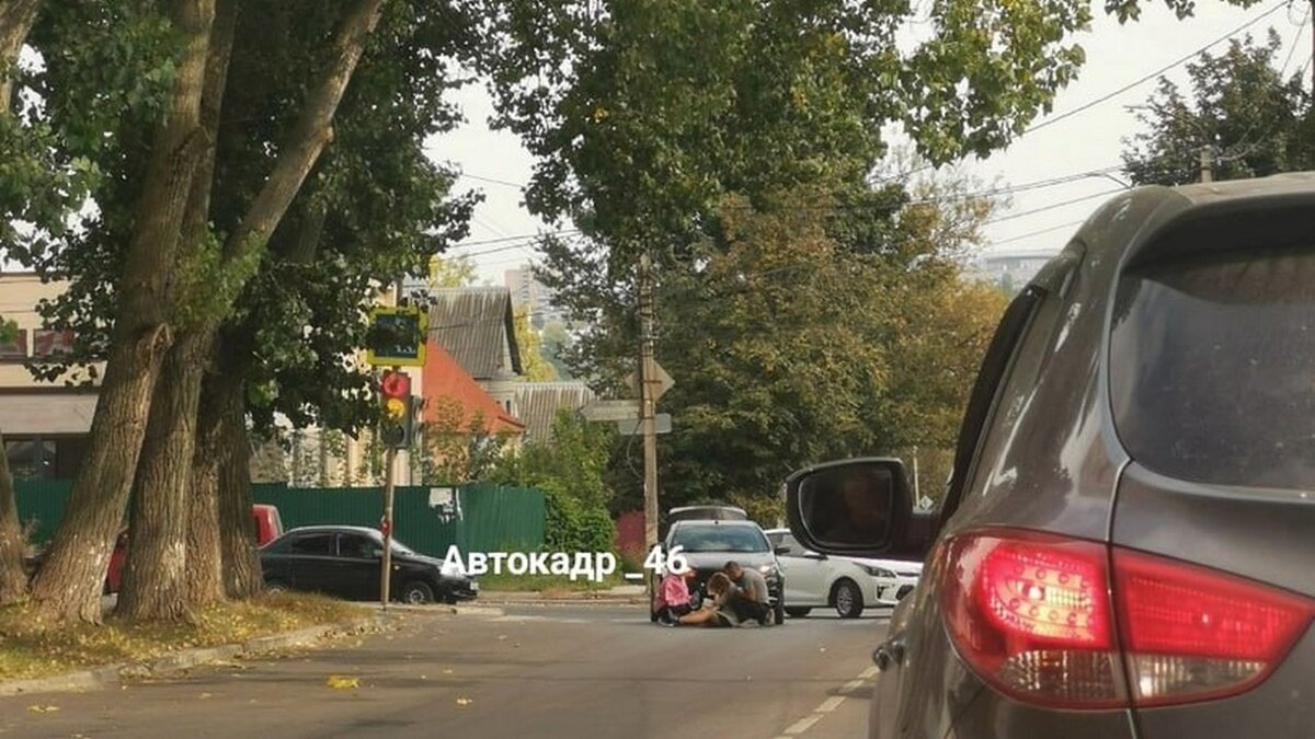    В Курске на Запольной сбили 45-летнюю женщину