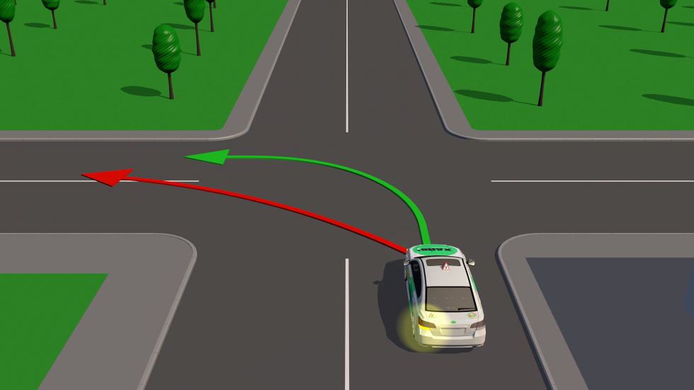 Поворот перед. Отрисовка перекрестков в автошколе. Трехсторонний перекресток автошкола. Автошкола ХАЙВ светофор. Автошкола ХАЙВ бесплатные видеоуроки.