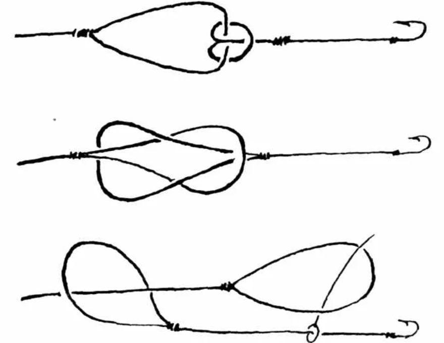 Как вяжется петля