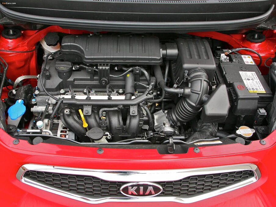 Сегодня речь пойдет про двигатель компании Kia/Hyundai с маркировкой G4HG объемом 1.1 литра мощностью 69 лошадей, который устанавливается на новый Киа Пиканто (Kia Picanto) 2021/2022 модельных годов.-2