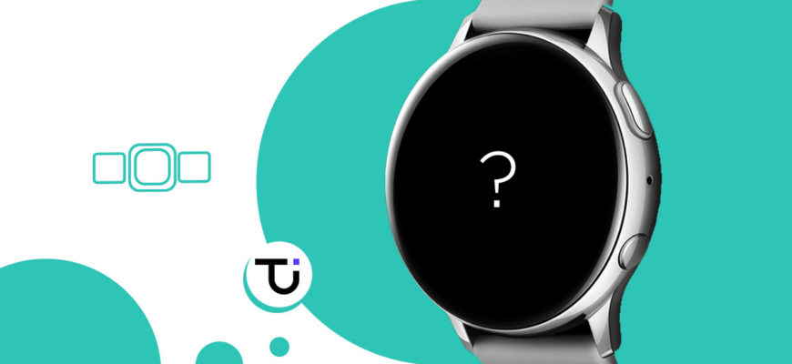 Представитель умных часов Galaxy watch