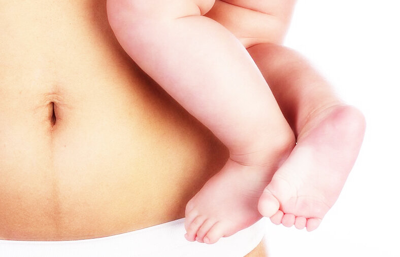 Все женщины после родов хотят скорее прийти в форму 