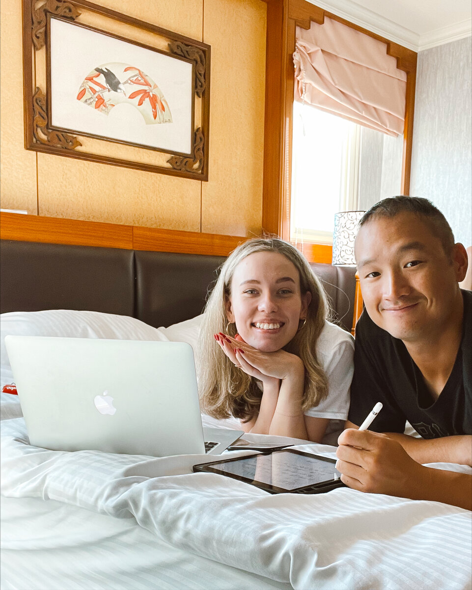 Мы Таня и Джо:)