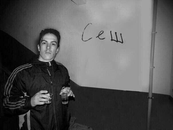 Везучий фанат запечатлел основателя лейбла teamsesh в своем подъезде 