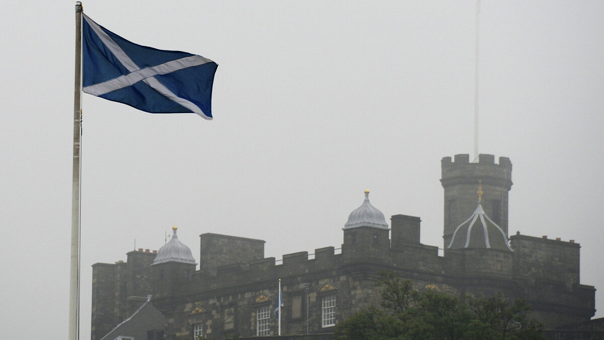    Флаг Шотландии© РИА Новости . Алексей Филиппов
