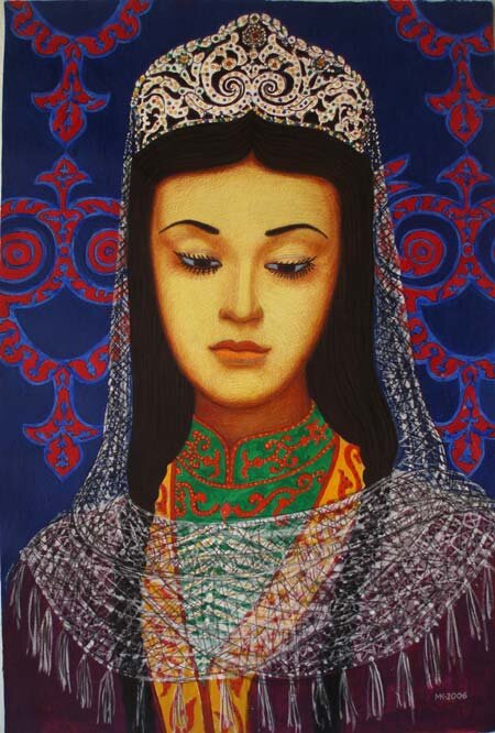 Художник М. Кишев "Мария"