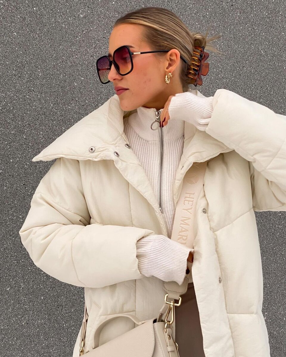 Пример корректного выбора пуховика.   . 