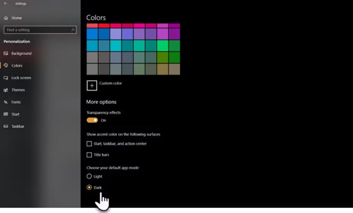 Лучшие тёмные темы оформления для Windows 10