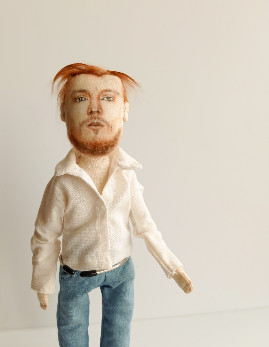 Портретная кукла по фото на щака