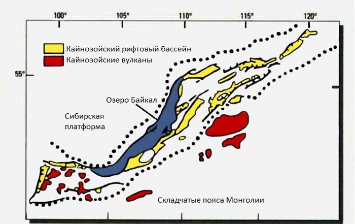 Байкальский рифт считают одной из причин существования «Российского Бермудского треугольника». /Фото: wikipedia.org