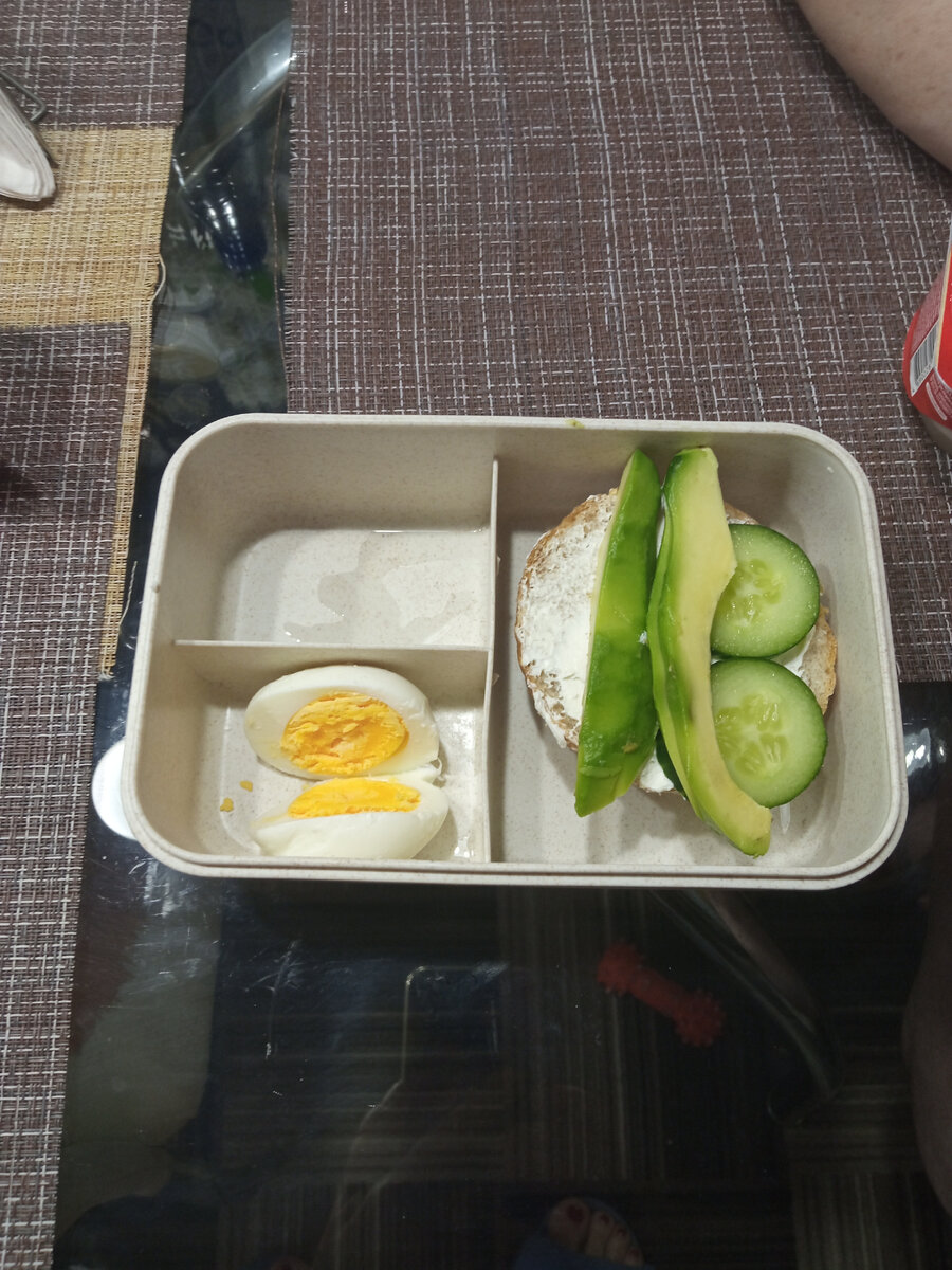 Мой перекус на работе на 162 ккал