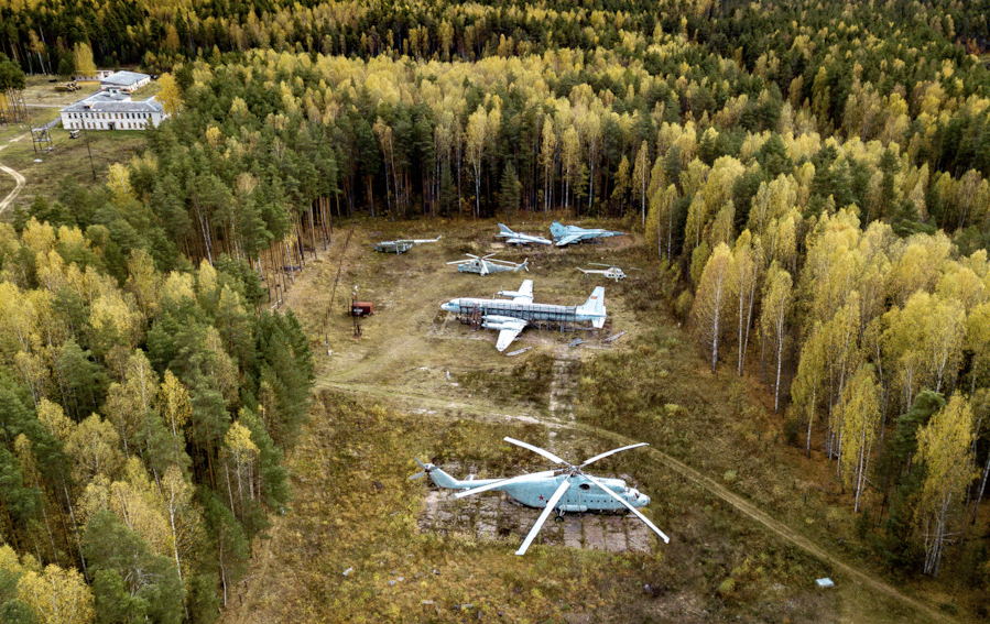 Заброшенная часть в Нижегородской области.