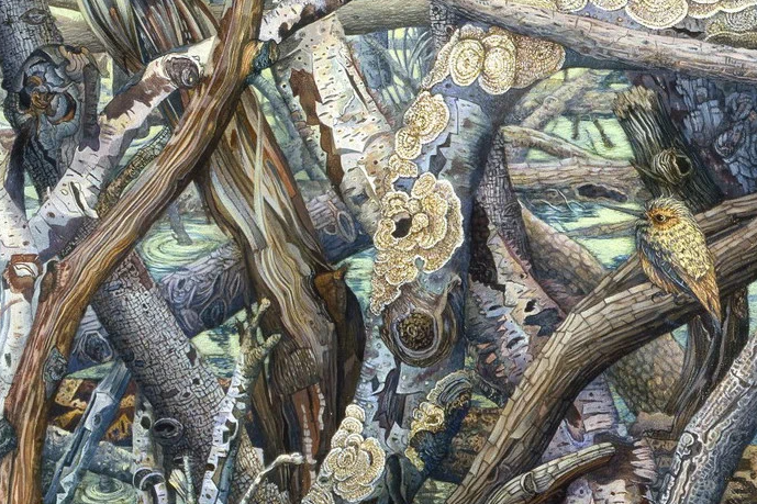 Восхитительный мир флоры и фауны на картинах художницы Джуди Гарфин. Любуемся вместе на эту красоту.