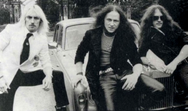 Группа VENOM 1982-й год. MANTAS, CRONOS, ABADDON. фото из открытого доступа.