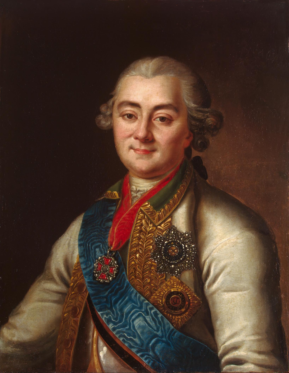 Портрет графа Алексея Григорьевича Орлова-Чесменского (1737-1807). Неизвестный художник XVIII в.