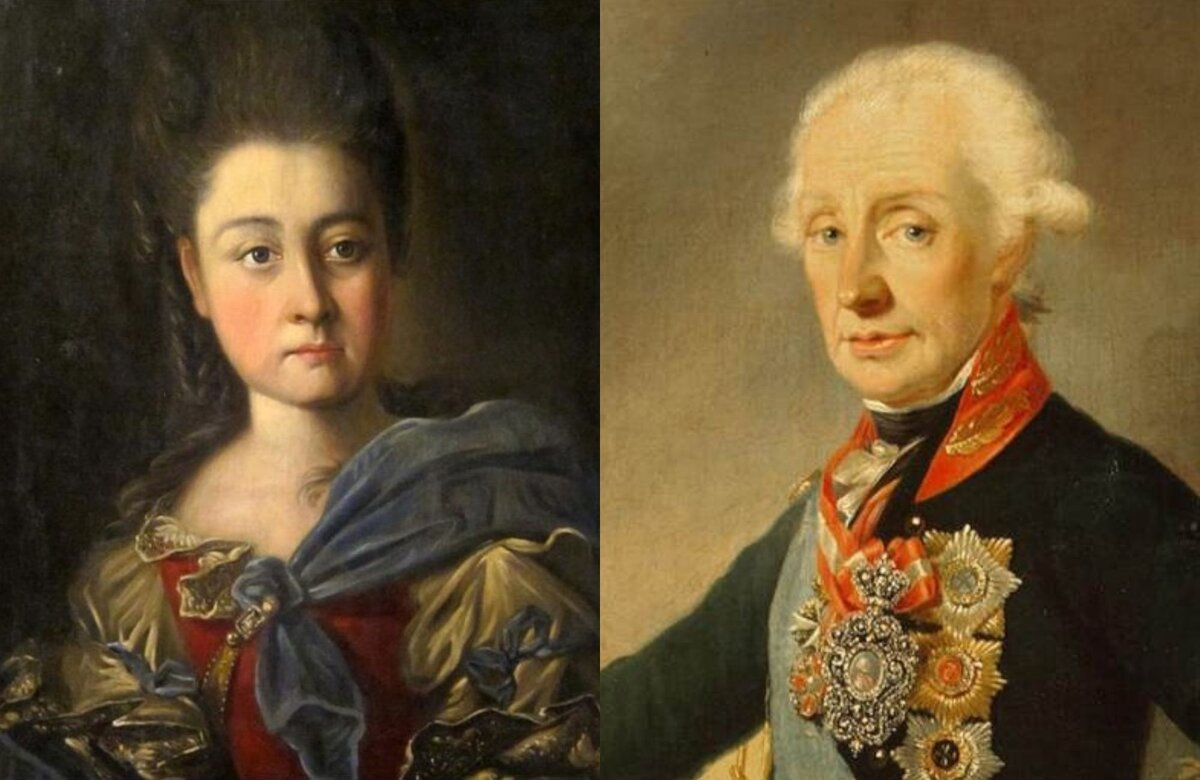 Варвара и Александр Суворовы 