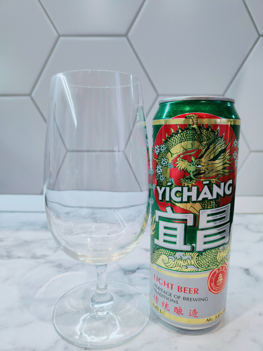 Пиво "Yichang" (Ичанг) из Казахстана