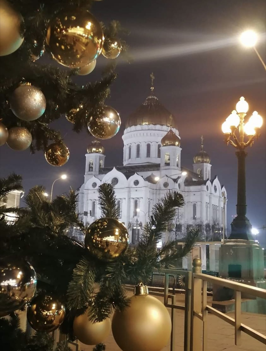 Москва златоглавая, предновогодняя